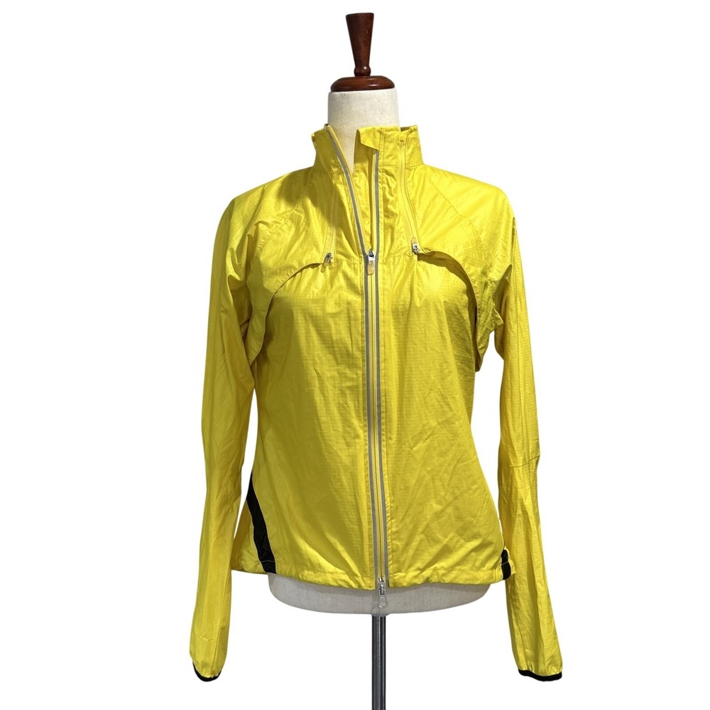 She Beest Women's S Cycling Jersey Jacket Removable Sleeves Biking Windbreaker